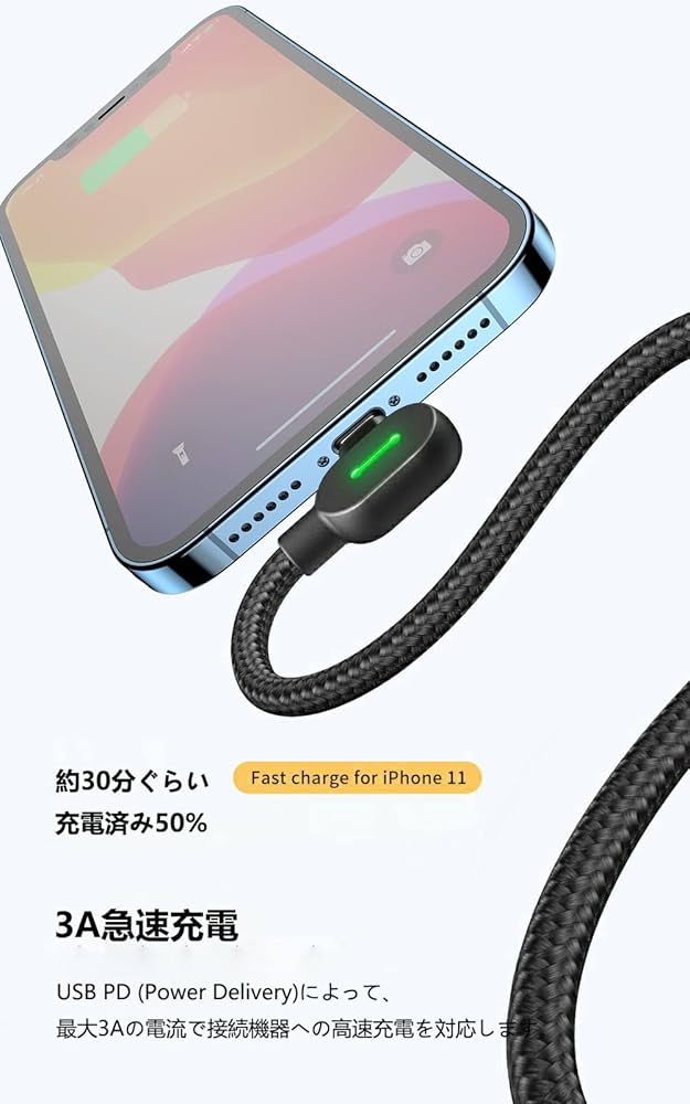 Amazon.co.jp: Mcdodo USB C ライトニングケーブル 1.2m 両端L型